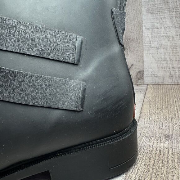 Chooka Midtown Strappy Women's Size 9 Ankle Rain Boot Bootie Waterproof Black - Picture 11 of 13